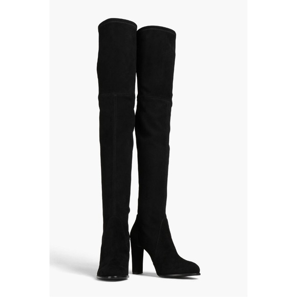 STUART WEITZMAN Highland Suede Boots - Picture 1 of 6